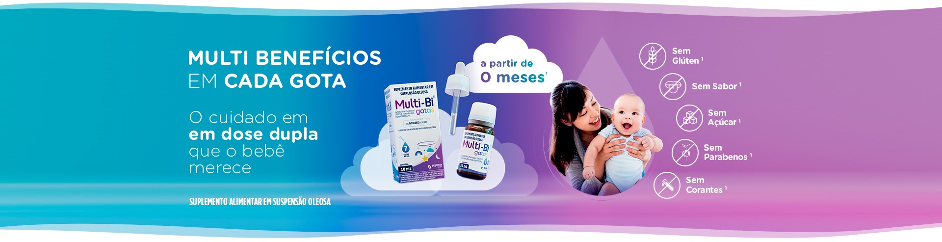 Multi-Bi Gotas Banner